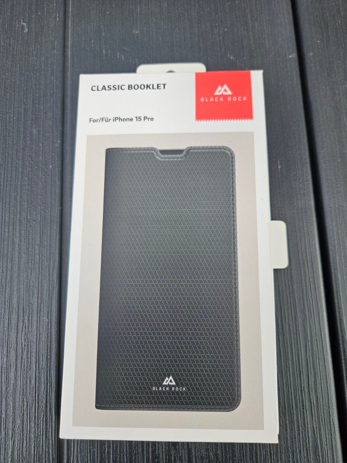 Black Rock Booklet Hoesje – iPhone 15 Pro, Télécoms, Téléphonie mobile | Housses, Coques & Façades | Apple iPhone, Enlèvement ou Envoi