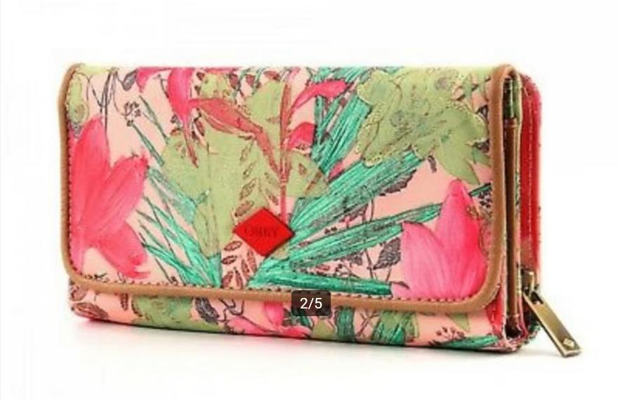Portefeuille Oilily Rose Pink Melon 107 NEUF !, Neuf, Enlèvement ou Envoi, Rose, Oilily