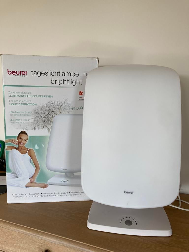 Beurer TL90 lichtlamp (lichttherapie) 10.000 lux, Ophalen, Gebruikt