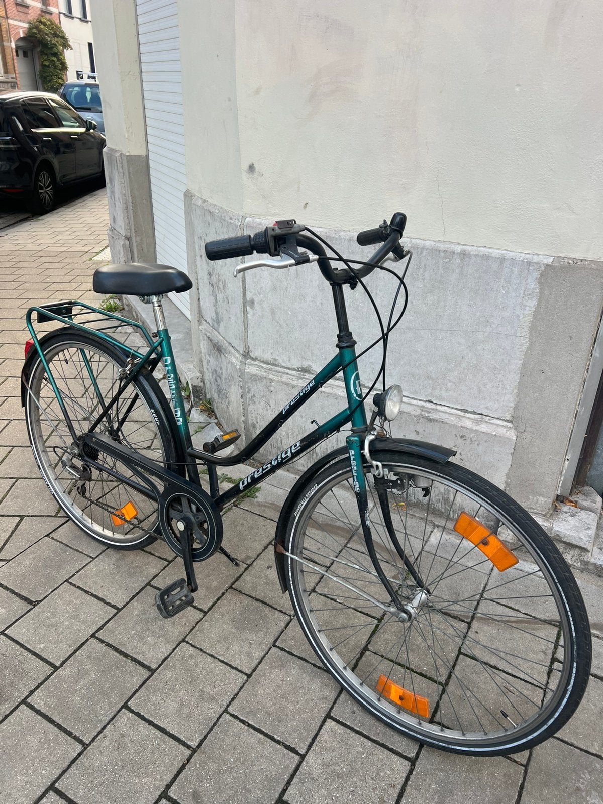 27-inch stadsfiets, Fietsen en Brommers, Ophalen, Zo goed als nieuw, Versnellingen