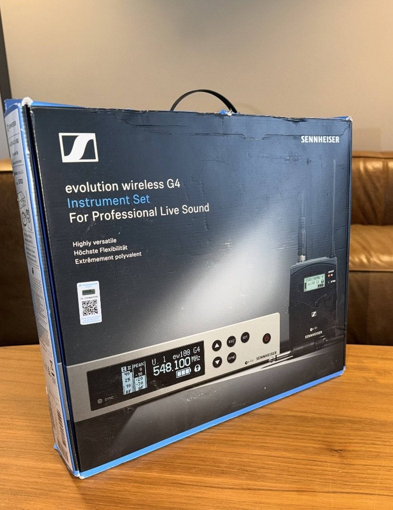 Sennheiser HSP 4-3 EW headset + EW 100 G4 zendersysteem, Muziek en Instrumenten, Microfoons, Ophalen, Zo goed als nieuw, Overige typen