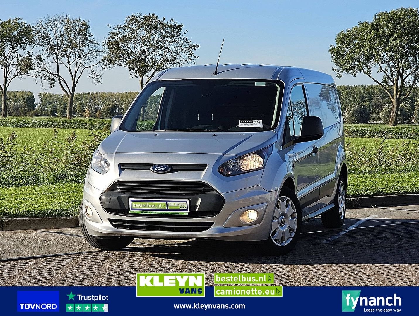 Ford TRANSIT CONNECT 1.5 lang, airco, navi, pdc, trekhaak, m, Argent ou Gris, Entreprise, Boîte manuelle, Diesel