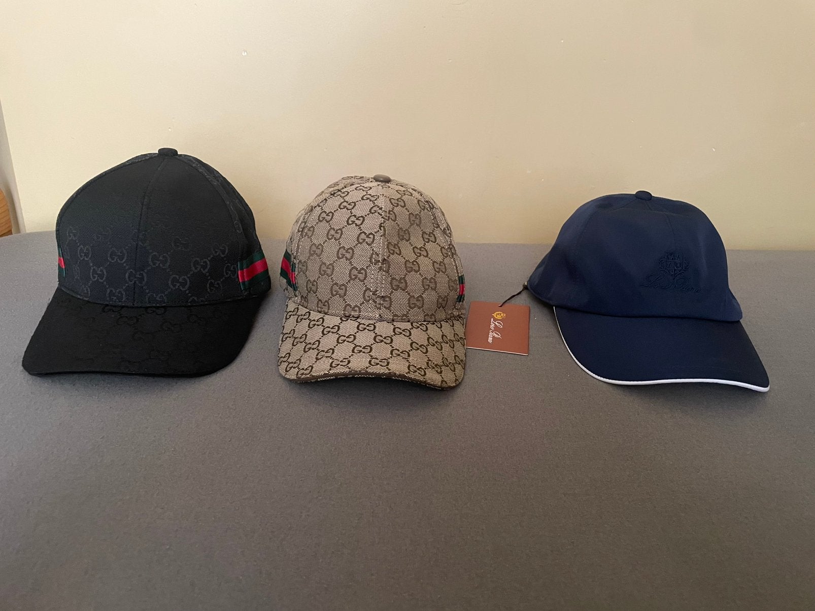 Casquette gucci classique beige et noir, Kleding | Heren, Hoeden en Petten, Ophalen of Verzenden, Zo goed als nieuw, Pet