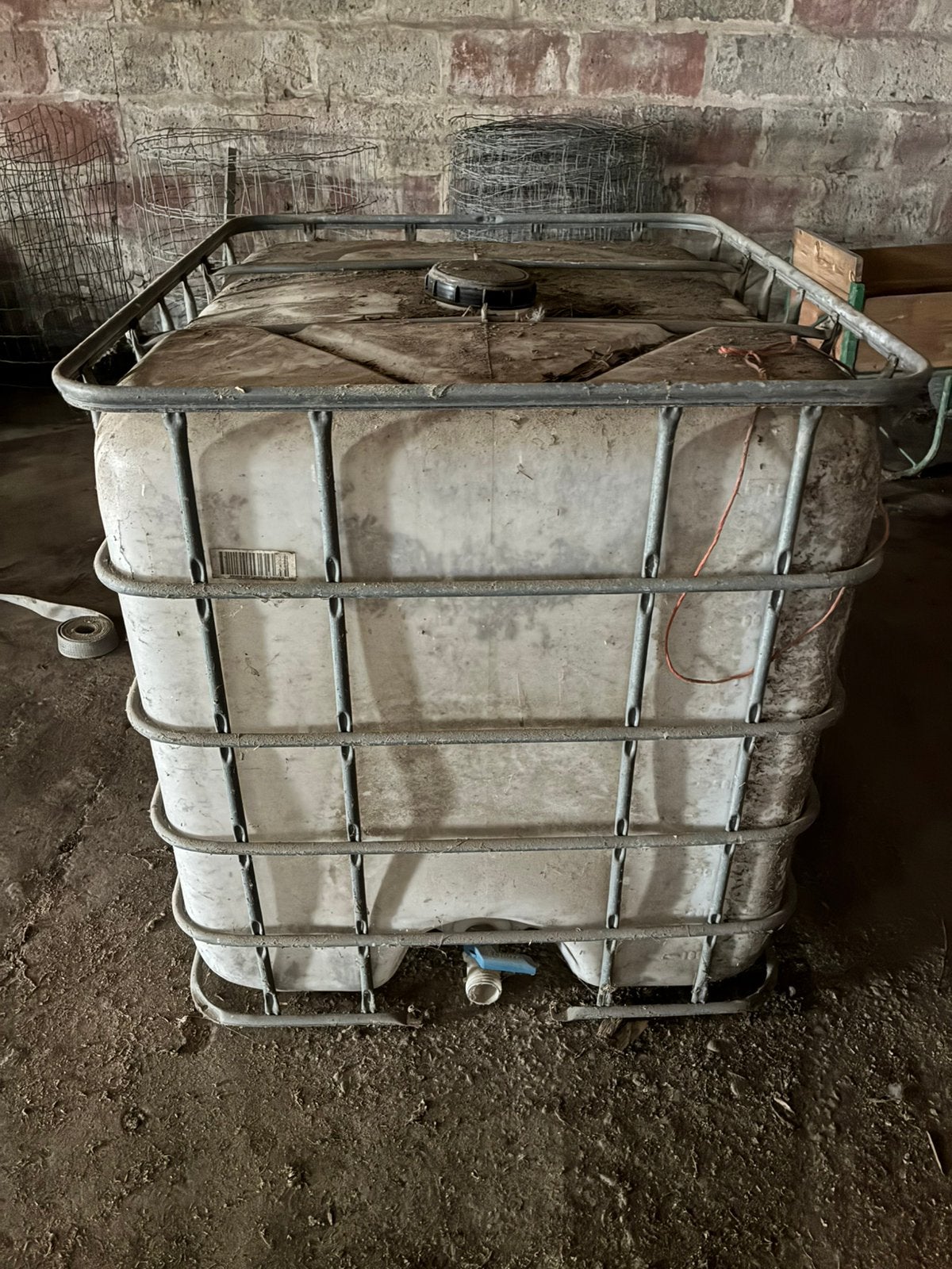 IBC container, Ophalen
