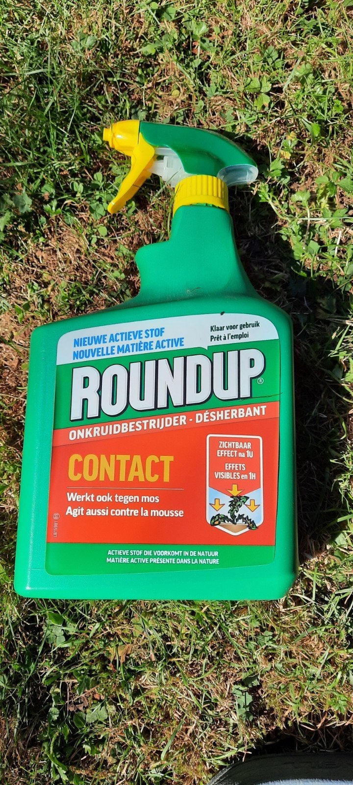 Roundup contact onkruidbestrijding (ongeopend), Tuin en Terras, Bestrijdingsmiddelen, Ophalen, Nieuw, Onkruidbestrijding