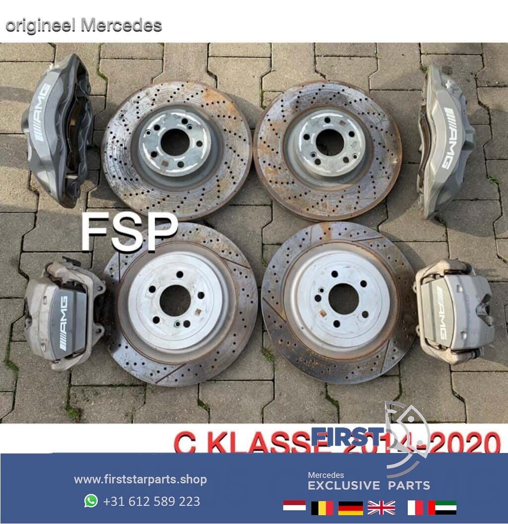 W205 C205 C63 AMG remmen set Mercedes C Klasse 63 rem klauwe, Autos : Pièces & Accessoires, Freins & Transmission, Utilisé, -