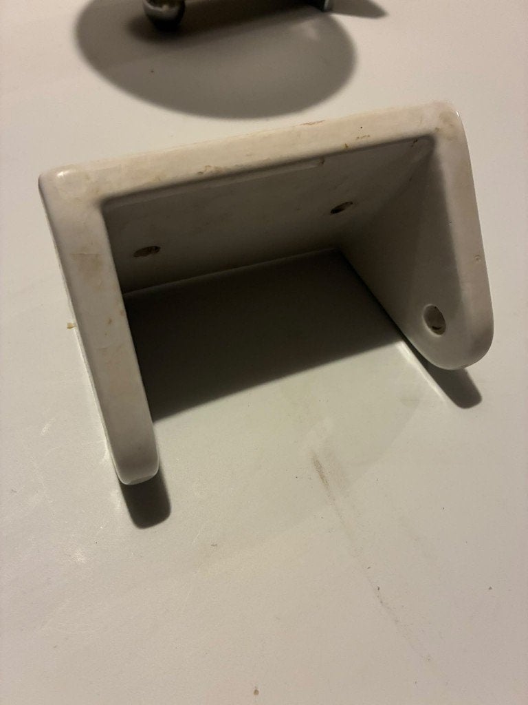 WC houder en handdoek houder (MARNETOL - Retrosanitair 1930), Antiek en Kunst, Ophalen