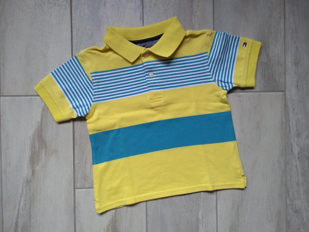 ★ M92 - Polo met korte mouwen tommy hilfiger, Kinderen en Baby's, Kinderkleding | Maat 92, Ophalen of Verzenden, Shirt of Longsleeve