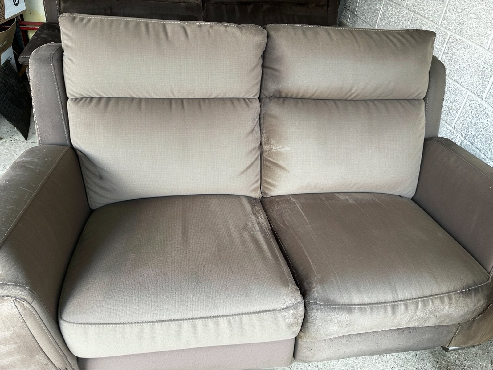 Salon relax 3+2 électrique, Quatre personnes ou plus, Banc droit, Comme neuf, Contemporain