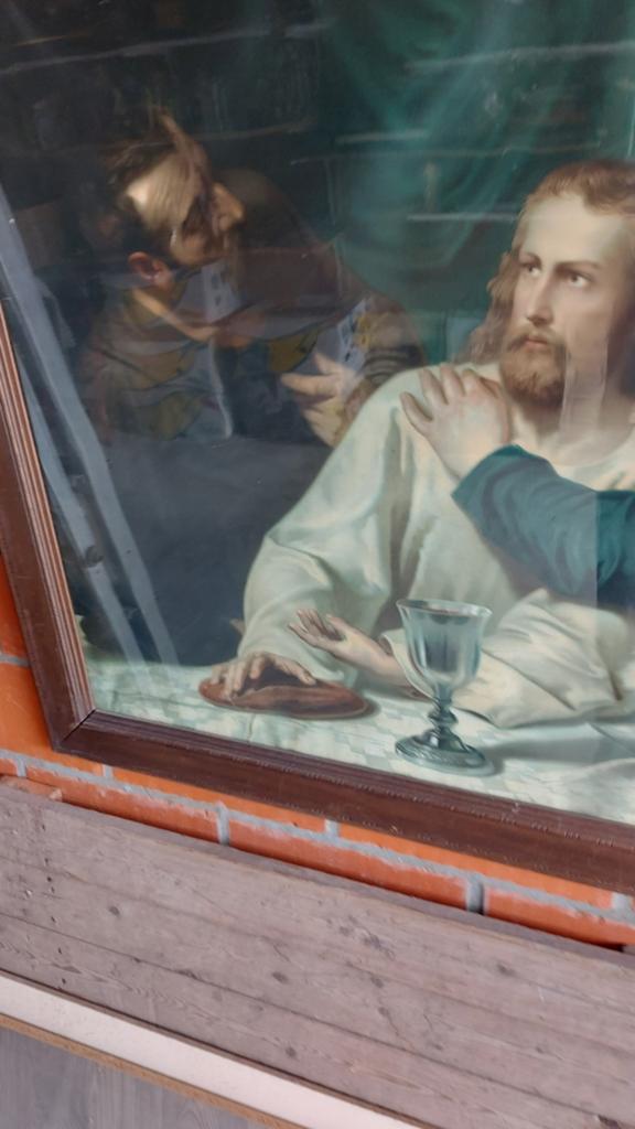 Detail ( het laatste avondmaal), Antiek en Kunst, Ophalen
