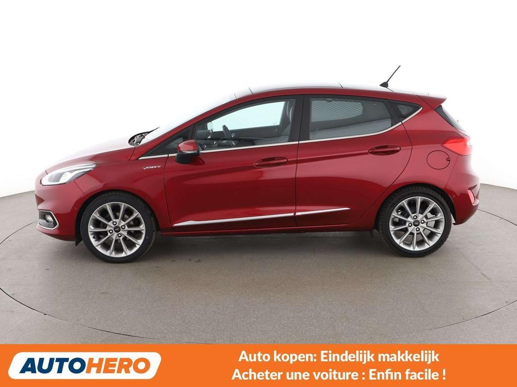 Ford Fiesta 1.0 EcoBoost Vignale (automatique), Autos, Rouge, Achat, Euro 6, Noir