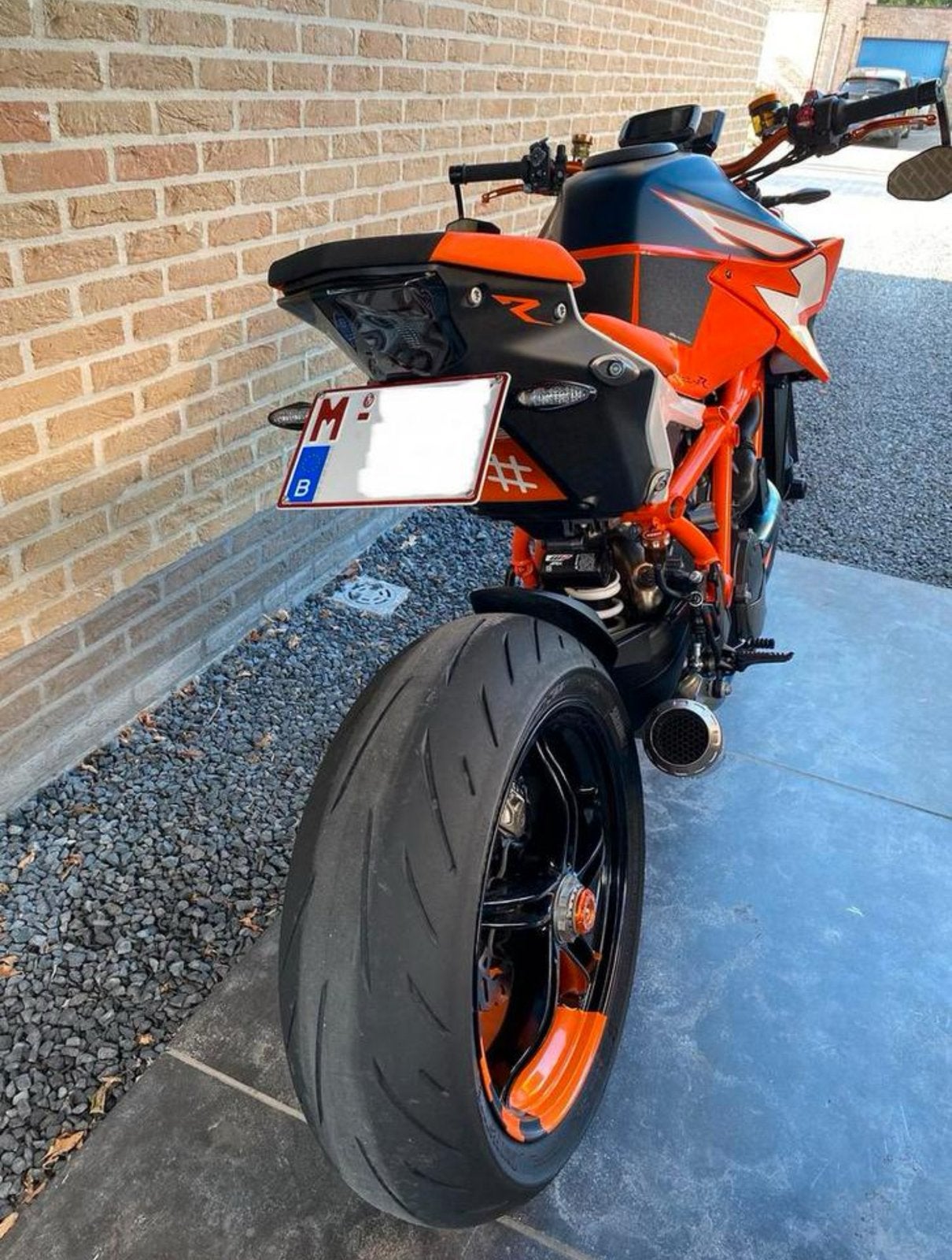 Support de plaque d'immatriculation court KTM 1290R Gen3, Motos, Enlèvement ou Envoi, Comme neuf
