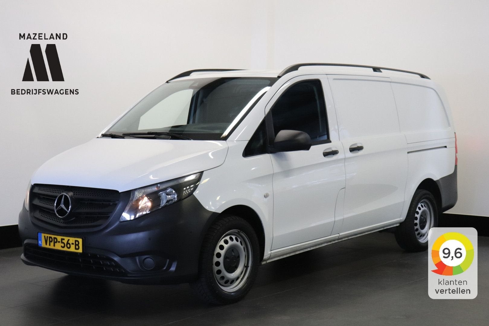 Mercedes-Benz Vito 114 CDI Automaat Lang 2x Schuifdeur EURO, Auto's, Wit, Mercedes-Benz, Bedrijf, Diesel