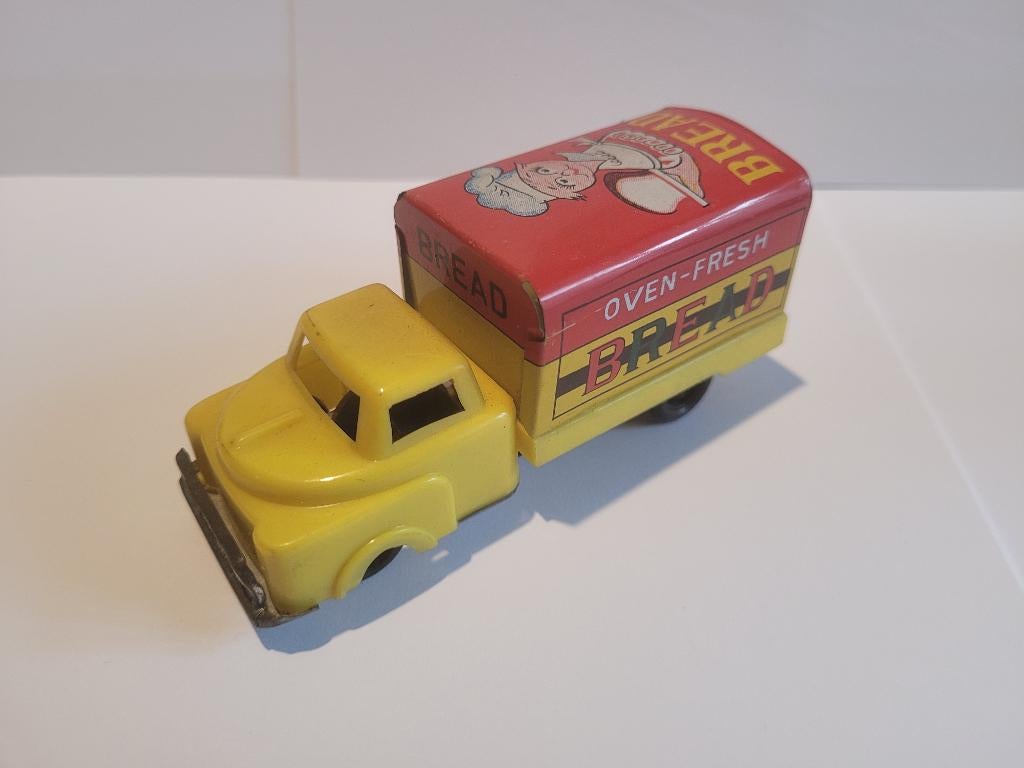 oud speelgoed Ichimura broodfrictiewagen uit 1960, Ophalen of Verzenden