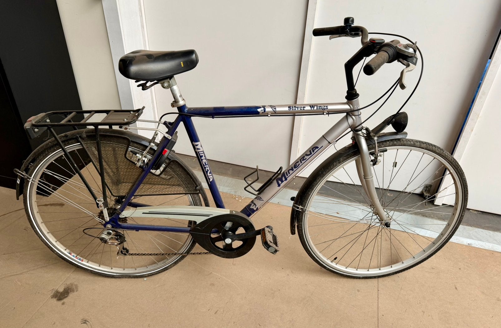 Dames en herenfiets minerva, Fietsen en Brommers, Ophalen, Zo goed als nieuw