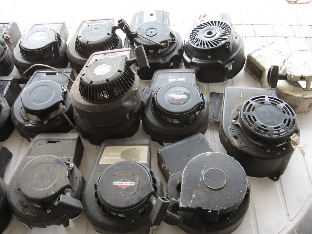 Tondeuse lot de lanceur pour moteur B&S , TECUMSEH et autre, Ophalen, Cirkelmaaier, Brigg's & stratton, Gebruikt