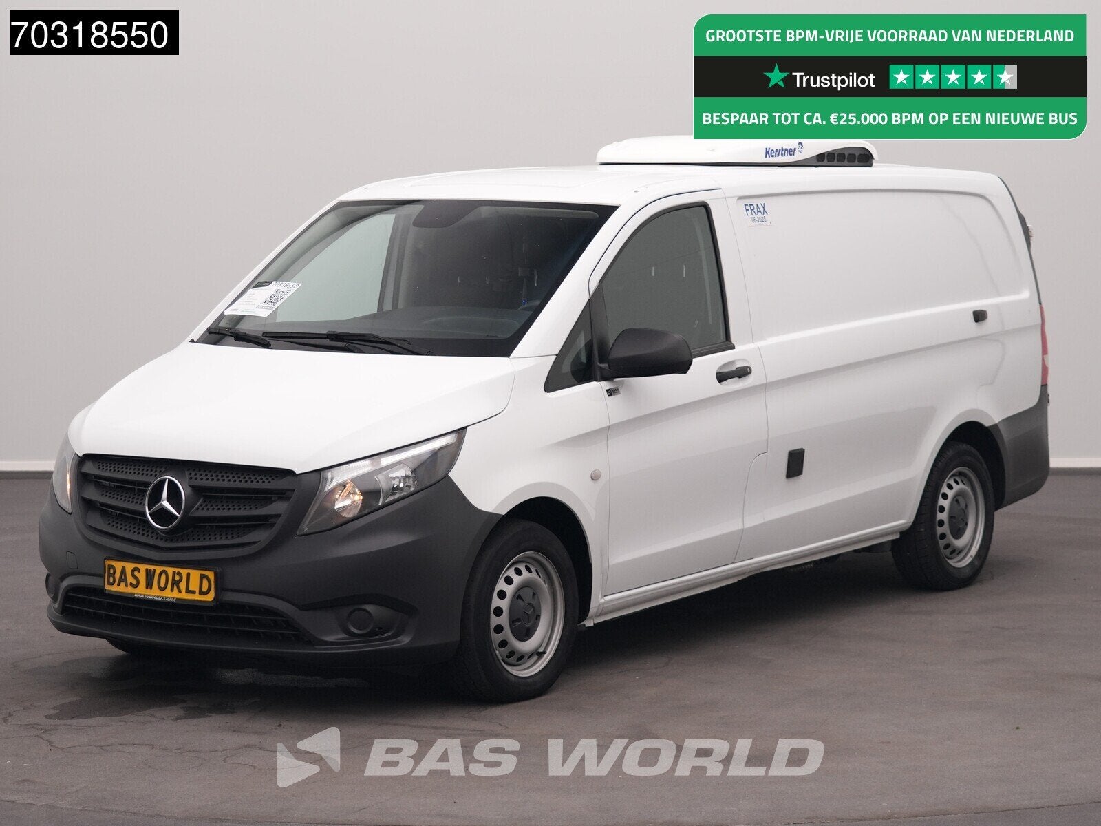 Mercedes Vito 116 Automaat L2H1 Kerstner 230v Stekker Airco, Autos, Achat, Euro 6, Entreprise, 3 places