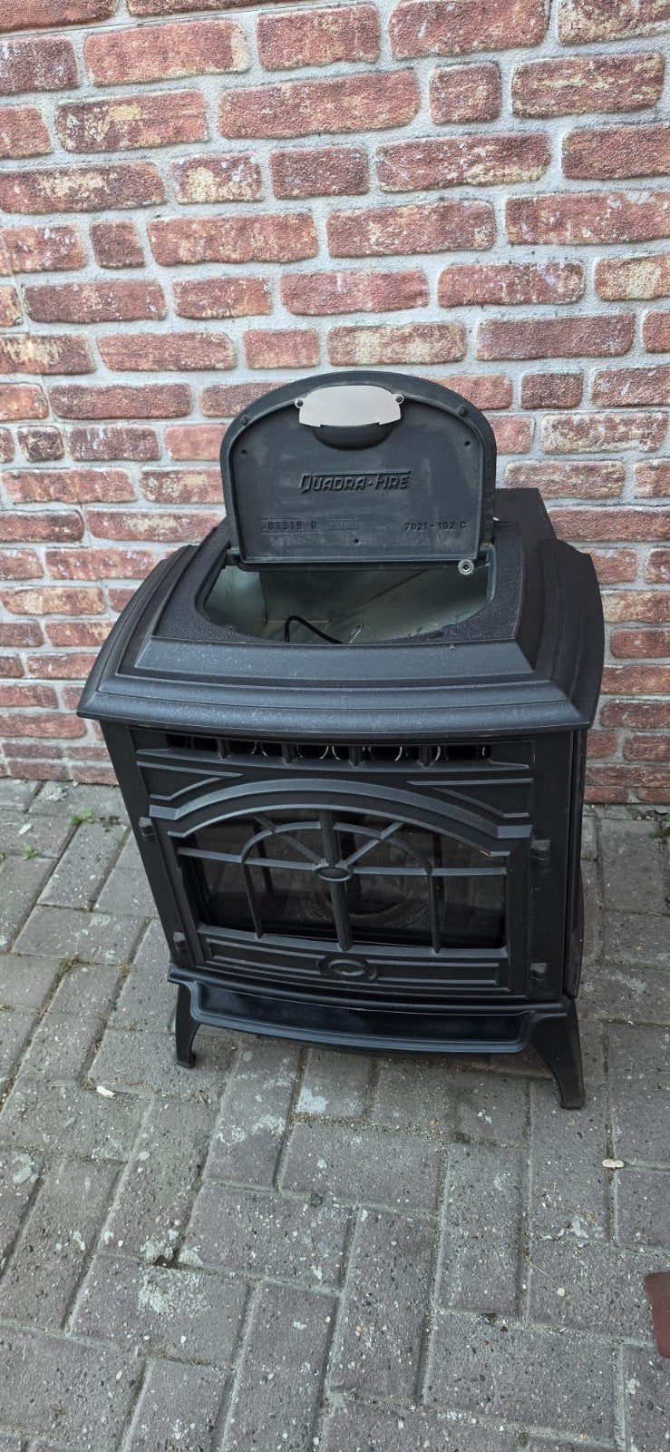 pelletkachel Quadra-Fire 8kw (model Castile), Maison & Meubles, Enlèvement, Poêle à granulés