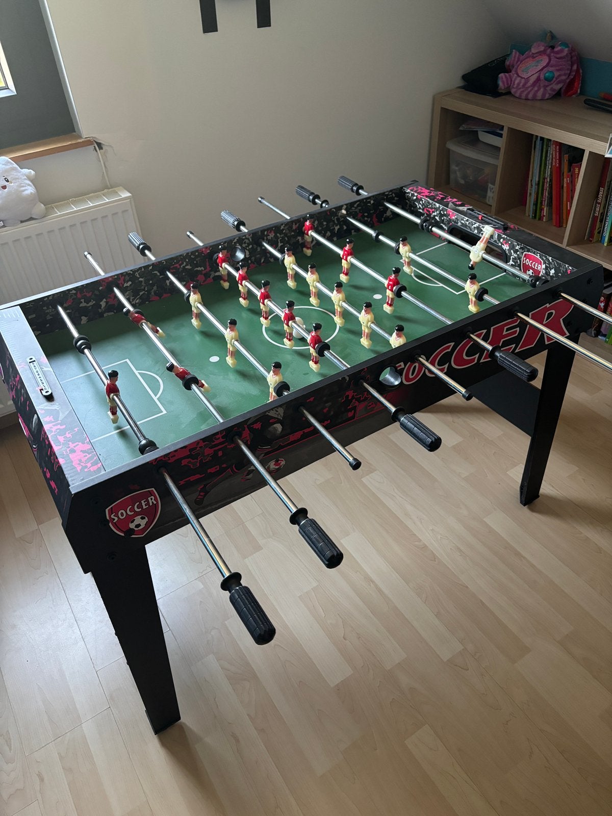 Voetbaltafel kind (merk soccer), Ophalen, Gebruikt