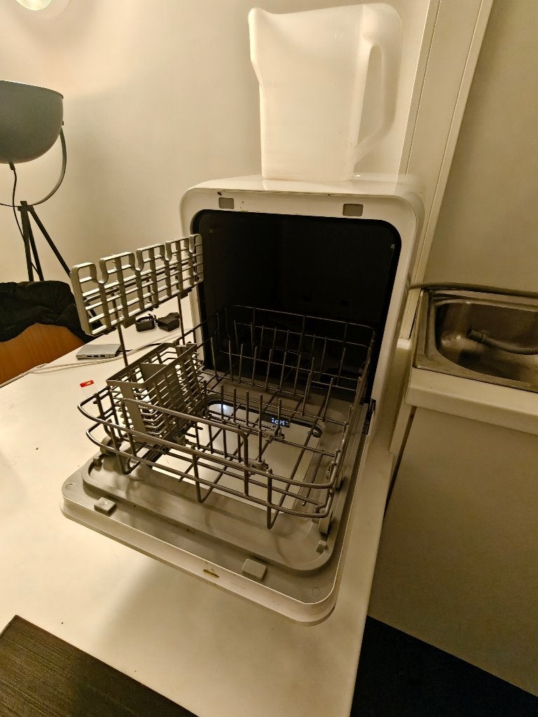 Mini vaatwasser, Minder dan 10 liter, Ophalen of Verzenden, Zo goed als nieuw, Vrijstaand