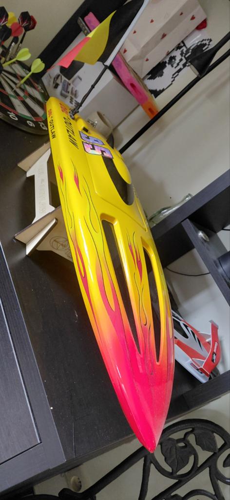 Bateau rc très puissant , comme neuf, Hobby & Loisirs créatifs, Enlèvement
