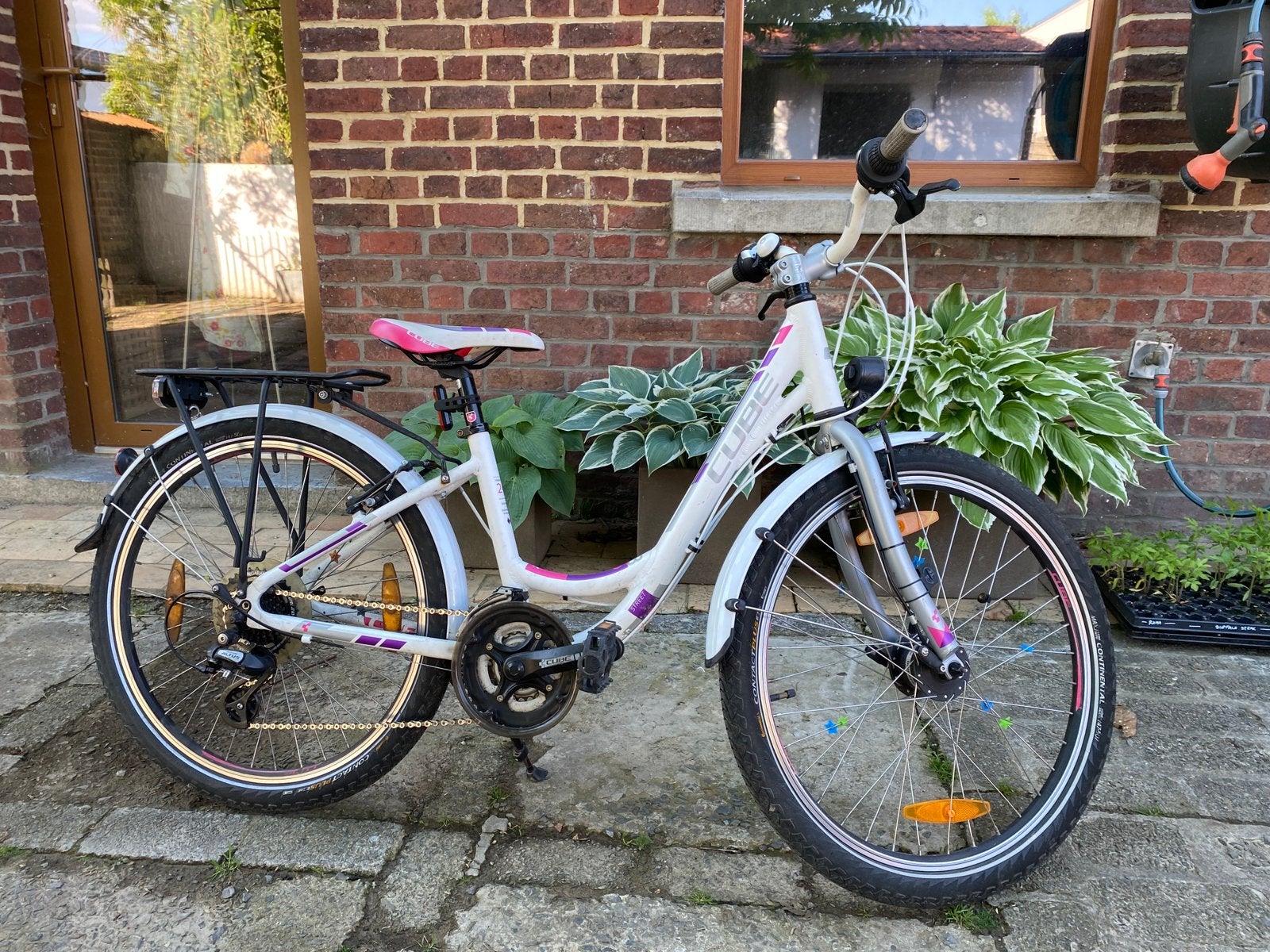 Cube 24 inch kinderfiets, Ophalen, Velgrem, Versnellingen, Gebruikt