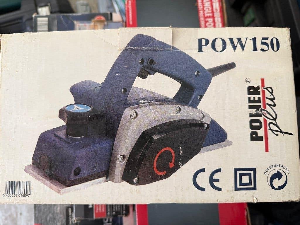Rabot électrique Powerplus, Bricolage & Construction, Raboteuses, Enlèvement, Utilisé, Électrique