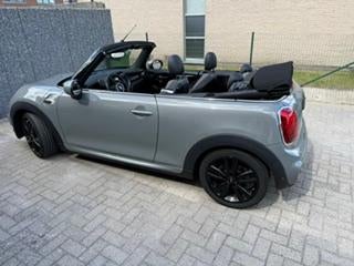 Mini Mini John Cooper Works Cabrio, Auto's, Mini, Euro 6, 4 cilinders, Cabriolet, Leder en Stof