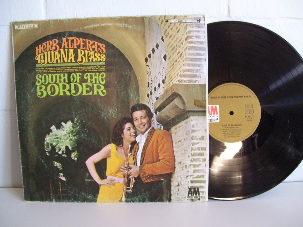 HERB ALPERT'S TIJUANA BRASS  south of the border, Pressage original, Utilisé, Jazz, Envoi