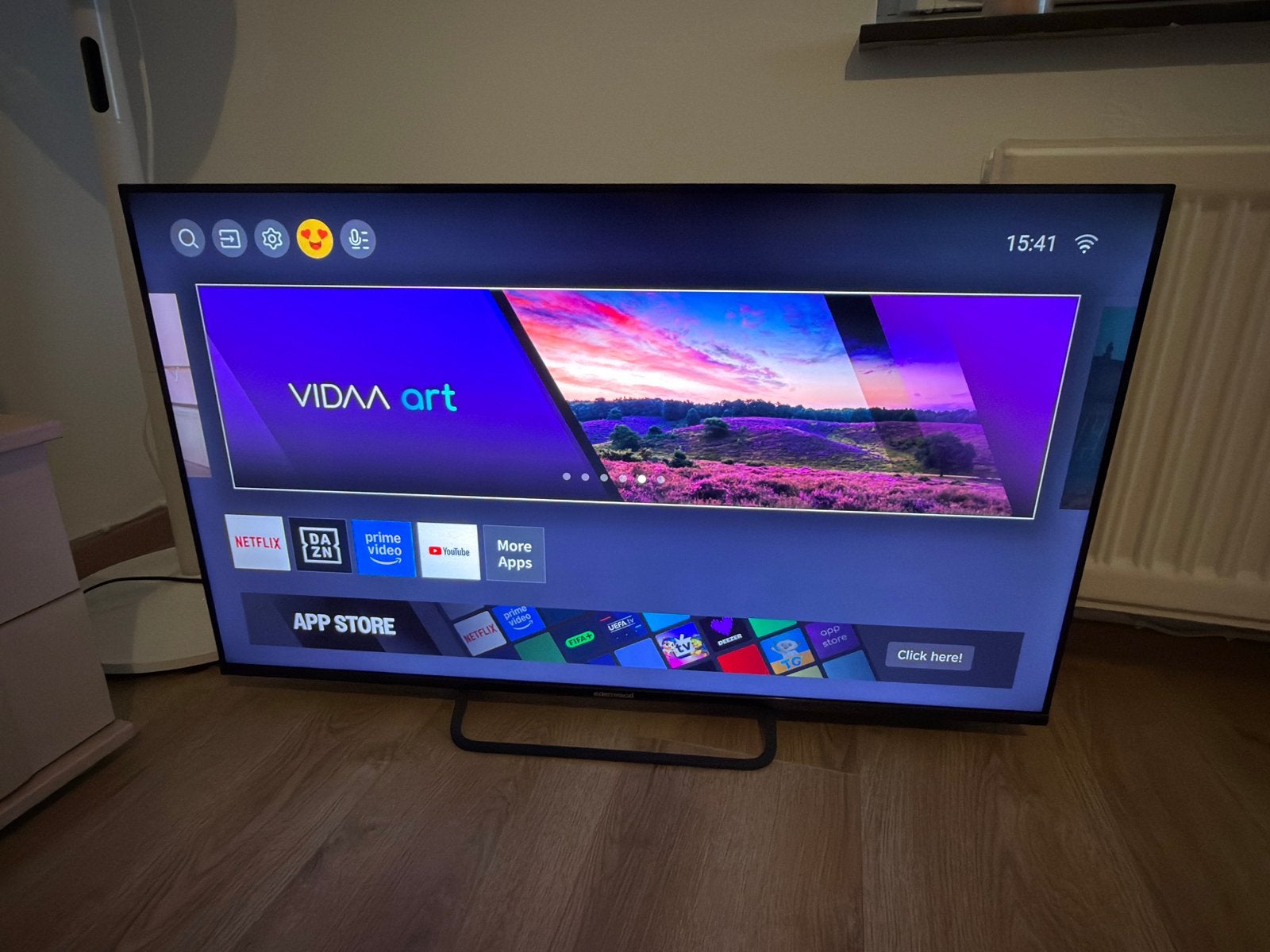 Tv 4k Qled Edenwood 43', Audio, Tv en Foto, QLED, Zo goed als nieuw, 4k (UHD), Smart TV