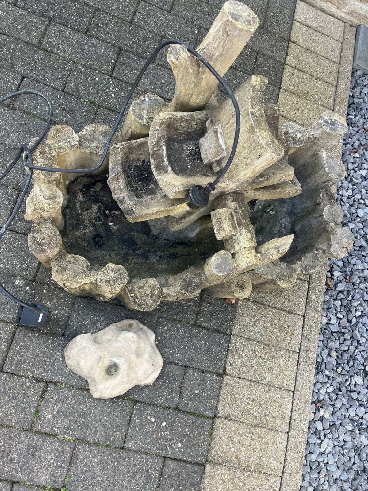Gratis fonteintje is net WEG, Tuin en Terras, Waterpartijen en Fonteinen, Ophalen, Zo goed als nieuw