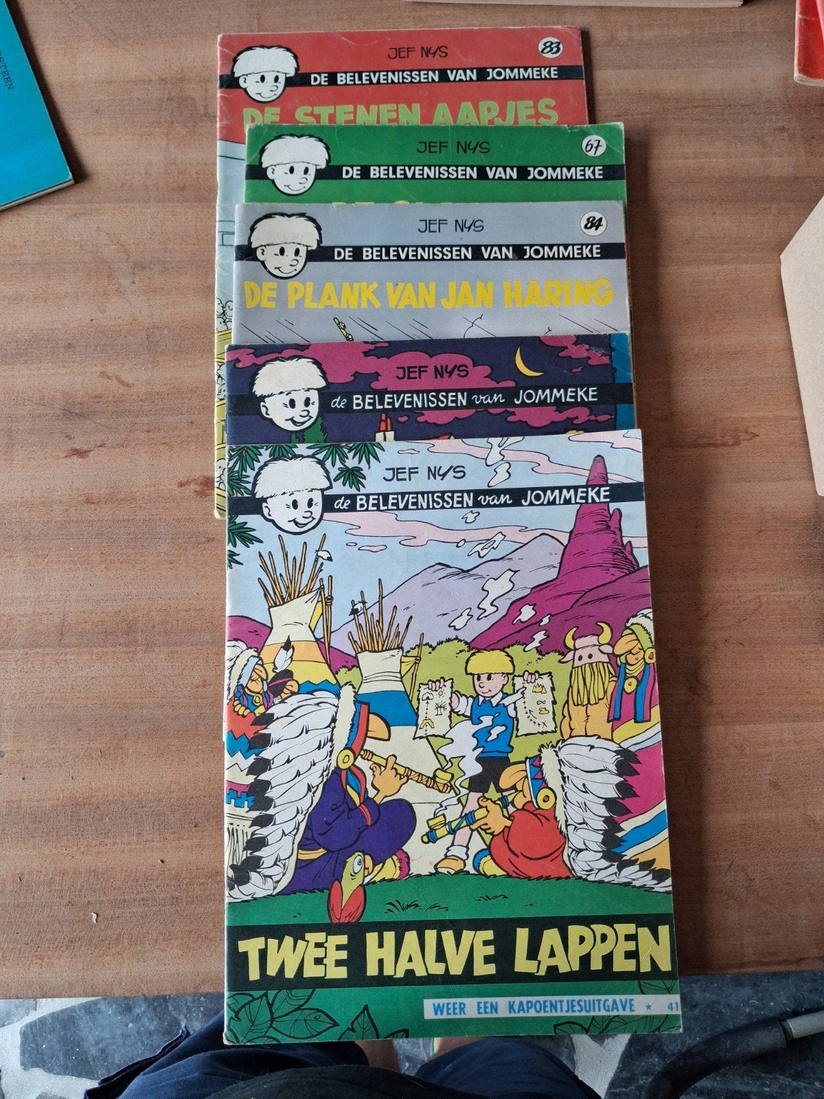 jommeke strips, Plusieurs BD, Enlèvement, Comme neuf, Jef Nys.
