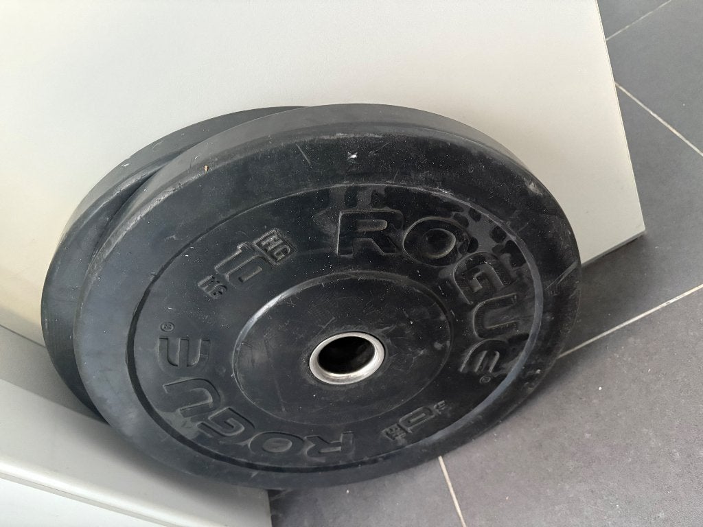 Rogue fitness Barbell en gewichten, Sport en Fitness, Fitnessmaterialen, Ophalen, Gebruikt, Armen, Overige typen