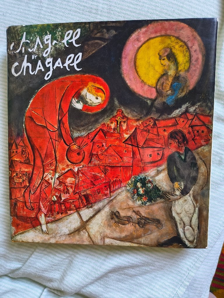 boek chagall by chagall 1979, Ophalen of Verzenden, Zo goed als nieuw