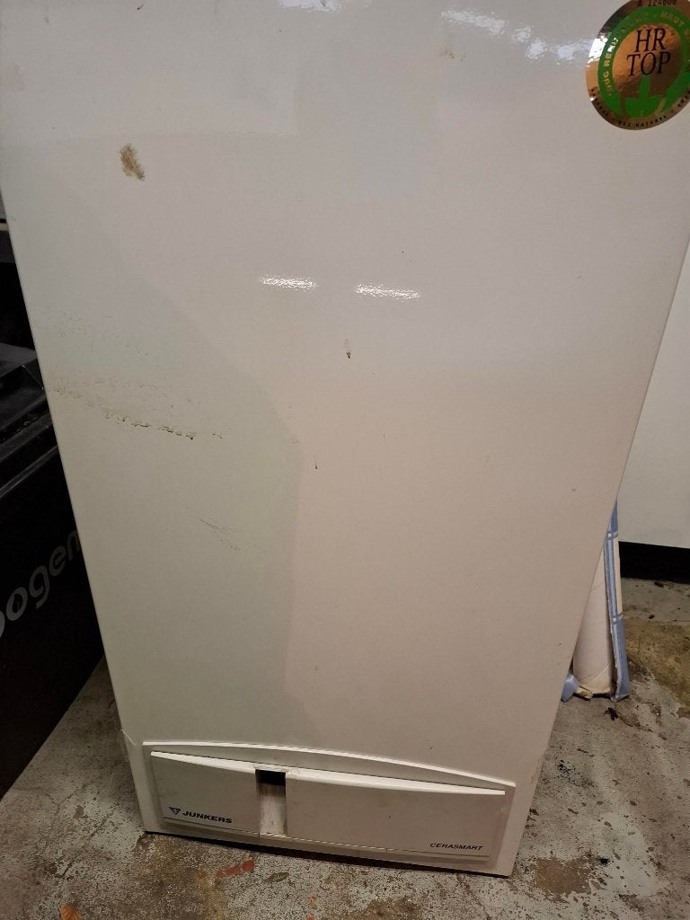 Junkers / Bosch condensatieketel voor onderdelen, Ophalen, Gebruikt, Aardgas, 100 liter of meer