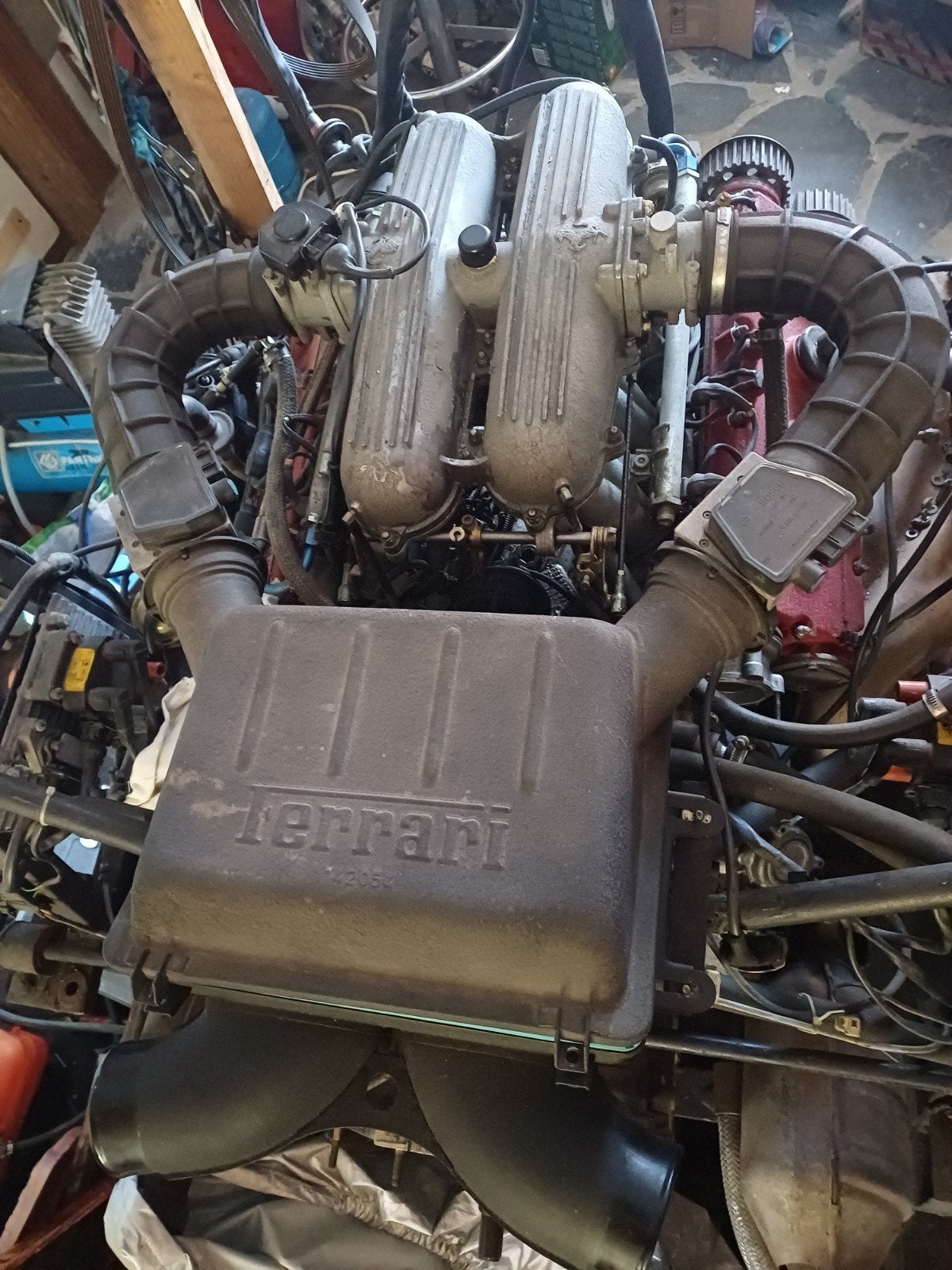 ferrari 348 moteur complet avec boîte de vitesse calculateur, Enlèvement, Ferrari