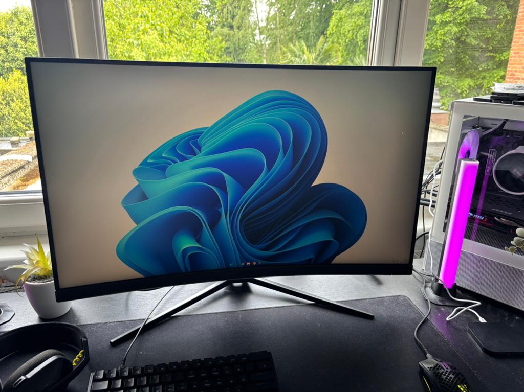 MSI 32” Curved Gaming Monitor 170Hz 2K (2560x1440), Computers en Software, Monitoren, Zo goed als nieuw, 151 t/m 200 Hz, DisplayPort