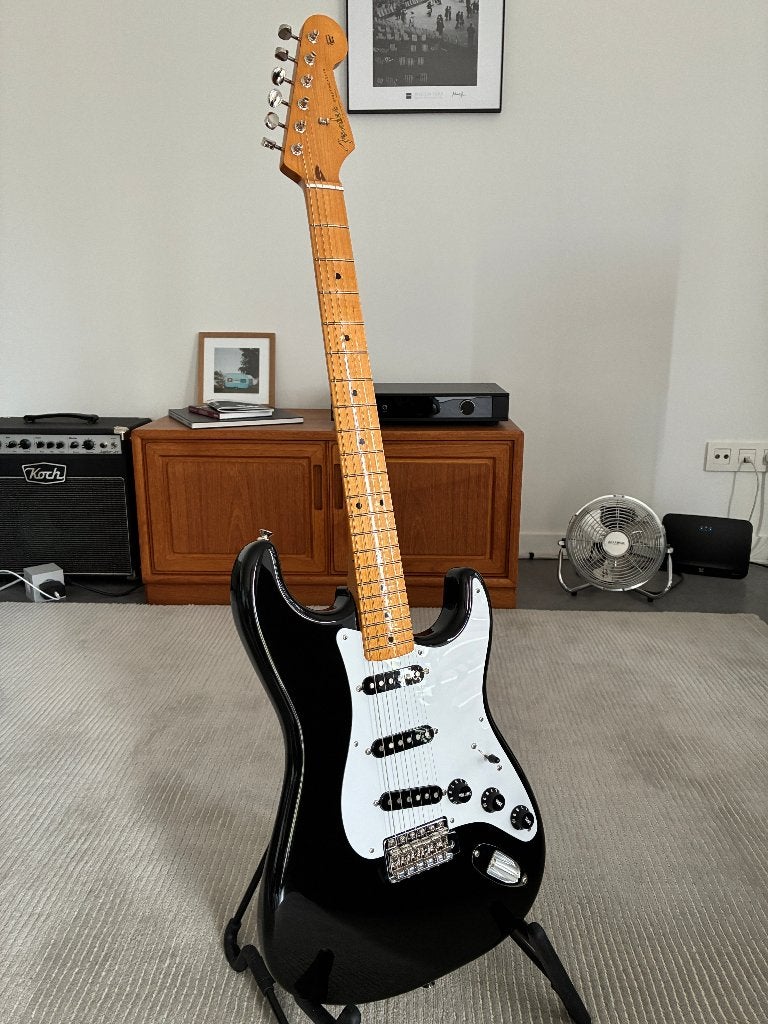 Fender Vintera II 50s Strat Stratocaster COMME NEUVE, Enlèvement, Comme neuf, Solid body, Fender