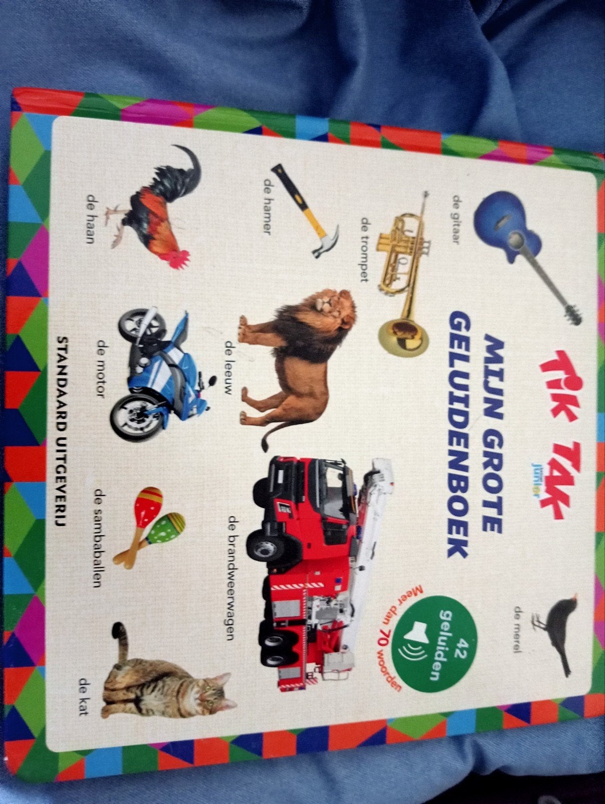 grote geluidenboek tiktak, Ophalen, Zo goed als nieuw