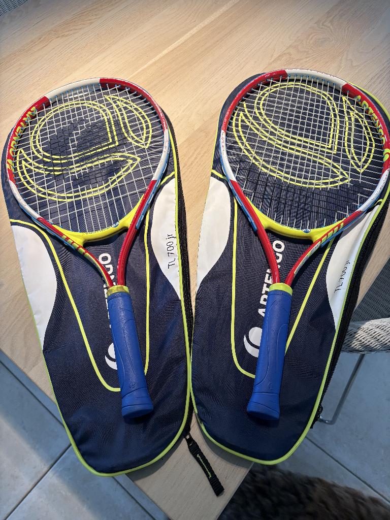 Junior tennisracket (2 stuks), Sport en Fitness, Tennis, Ophalen, Gebruikt, Racket, Overige merken