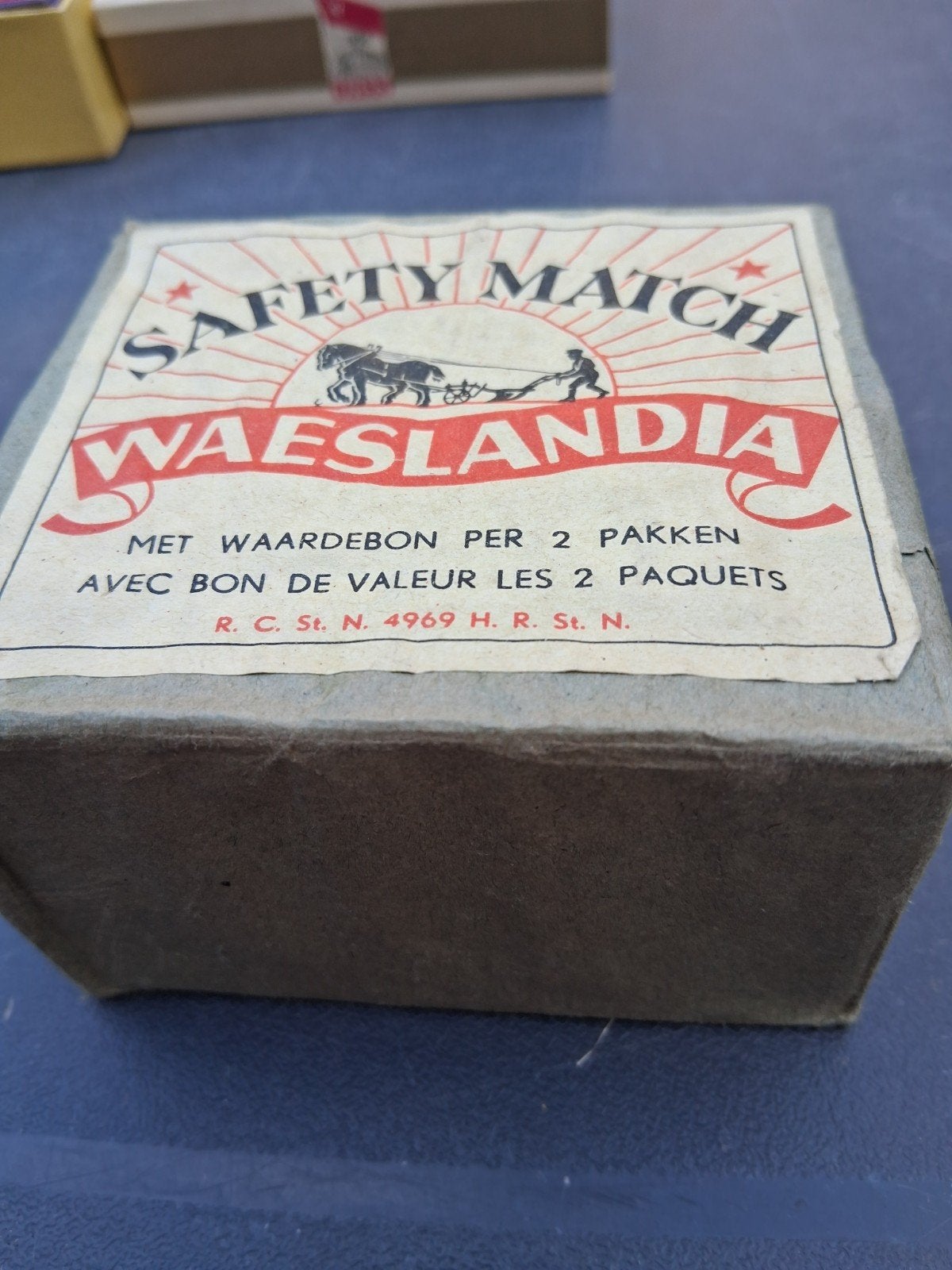 waeslandia   lucifers, Verzamelen, Ophalen