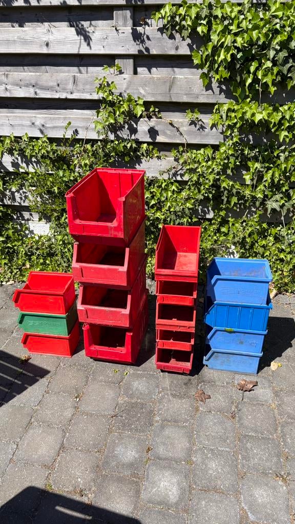 Sorteerbakjes / Magazijnbakken – SSI Schäfer / Verto o.a., Doe-het-zelf en Bouw, Kratten en Dozen, Gebruikt, Ophalen