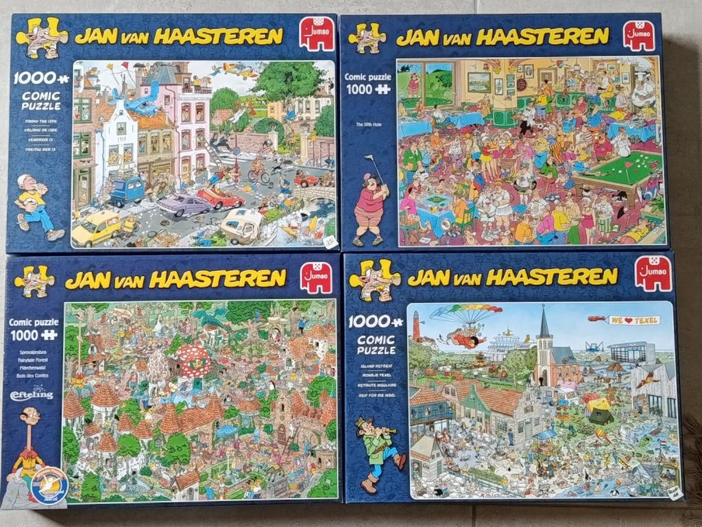 JVH.1000stuks., Hobby en Vrije tijd, Ophalen