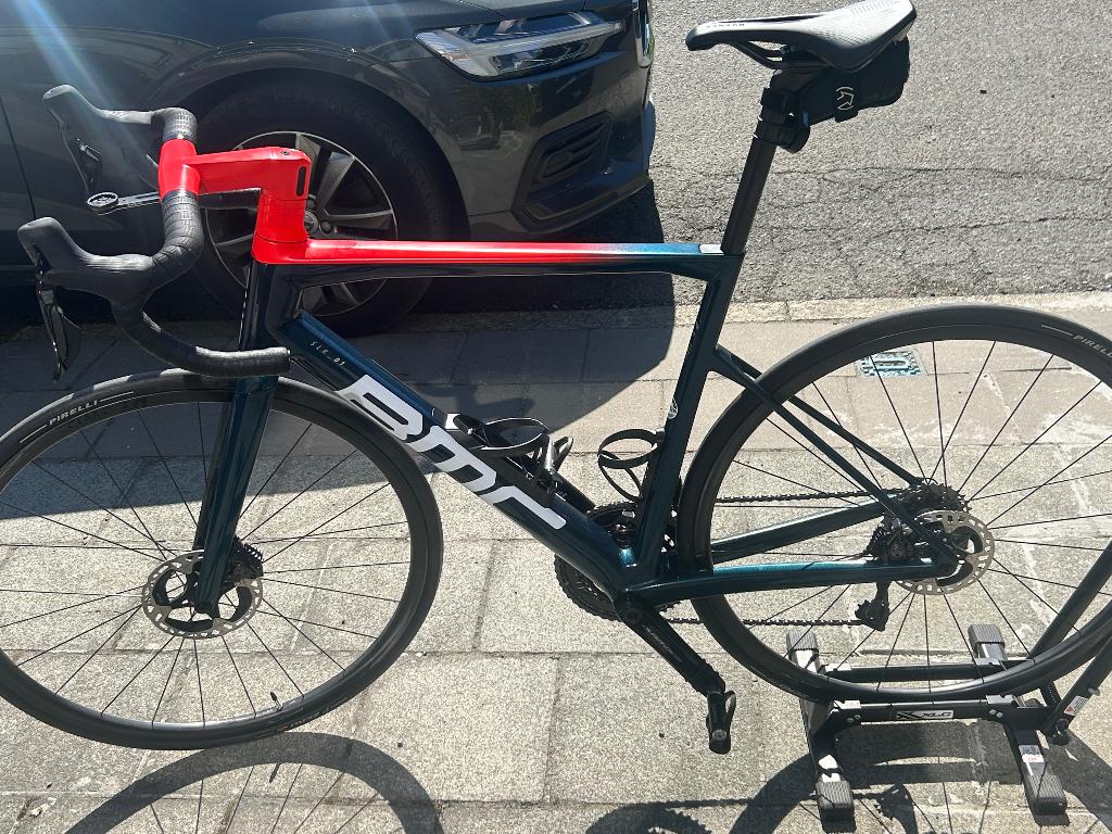 BMC SLR01 ONE pet wht red, Autres marques, 10 à 15 vitesses, Comme neuf, Enlèvement