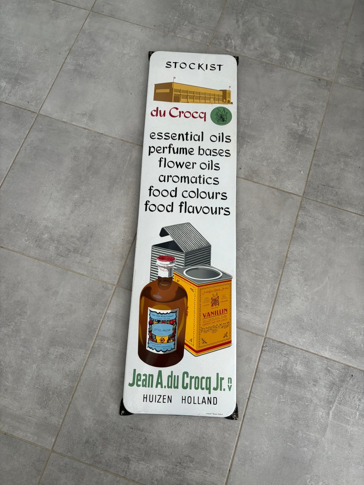 Stockist "du crocq", Verzamelen, Ophalen of Verzenden
