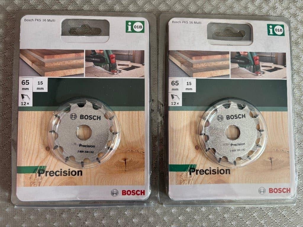 2 x Bosch PKS 16 Multi Zaagbladen Precision, Ophalen of Verzenden, Nieuw, Multitool, Bosch