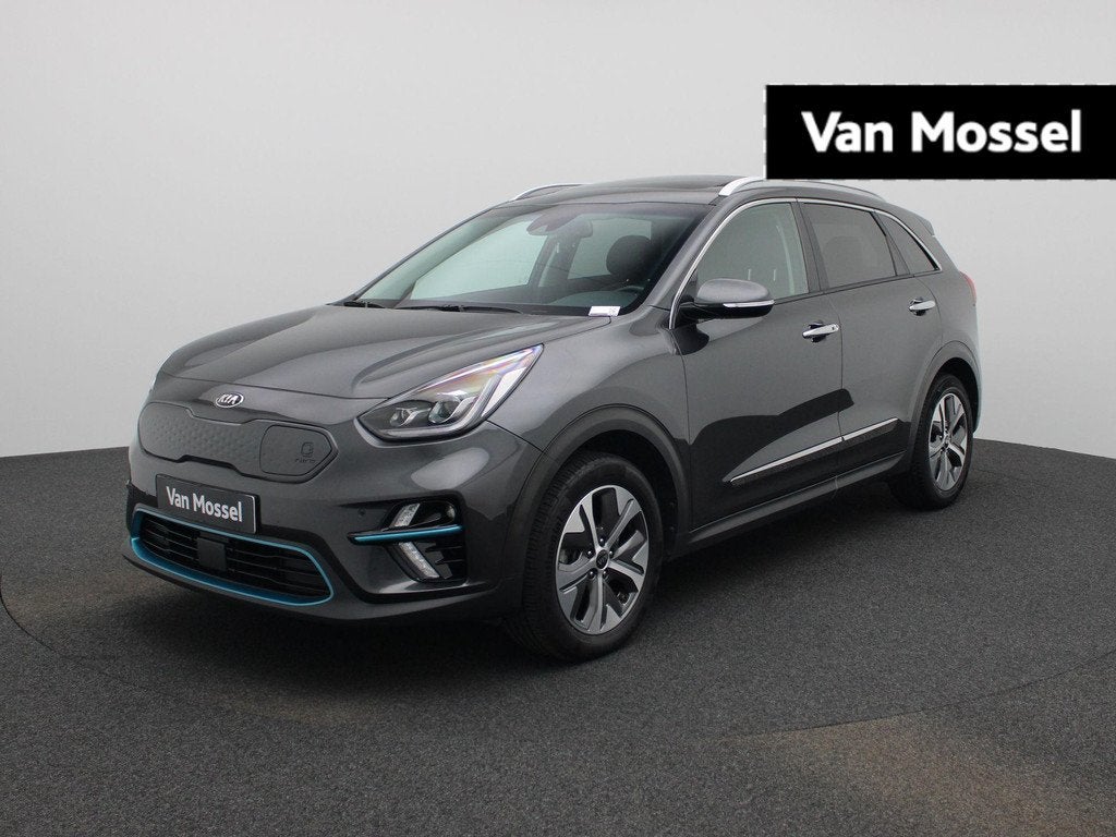 KIA Niro e-Niro 150kW More 64kWh | LED | CARPLAY | NAVI, Auto's, Stof, Gebruikt, 5 zetels, 5 deurs