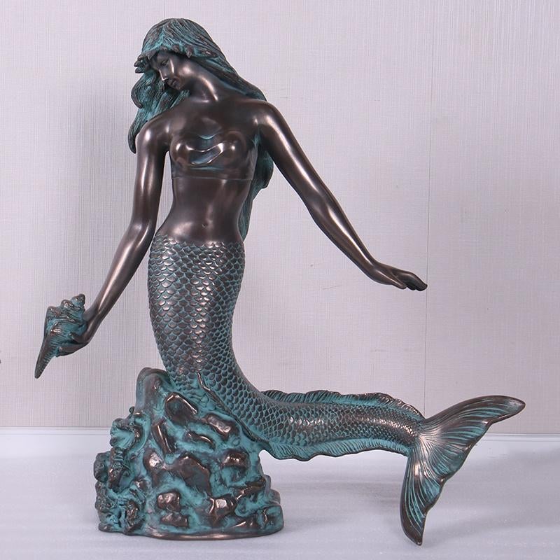 Sirène avec carapace, sirène, hauteur 86 cm, Enlèvement, Neuf
