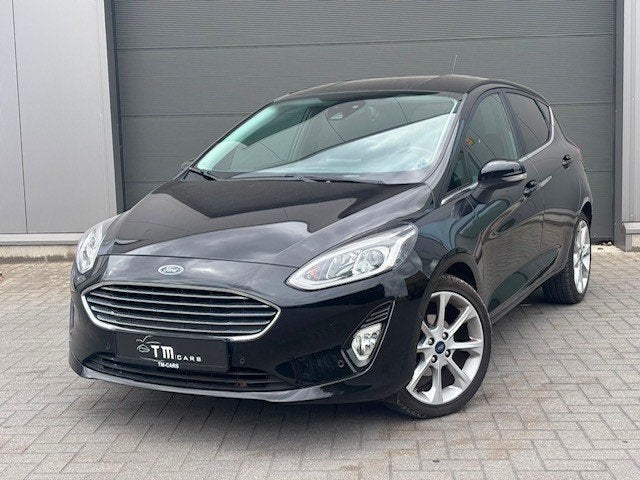 Ford Fiesta benzine titanium, Auto's, Voorwielaandrijving, Stof, https://public.car-pass.be/vhr/a6ef420c-499a-4489-821c-b8c813206ed4