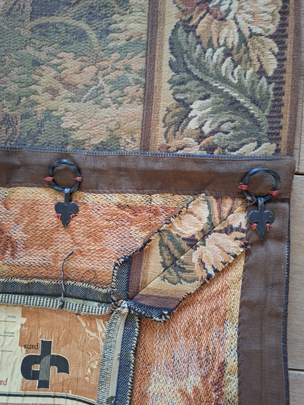 Gobelin wandtapijt 130 cm x 72 cm, Ophalen